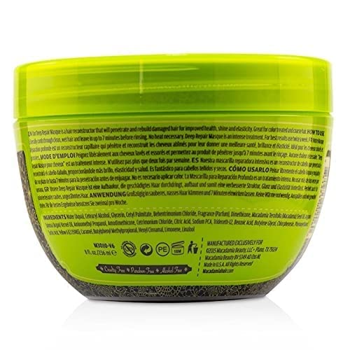 Macadamia Professional 8 oz Natural Deep Repair Masque Beauty & Personal Care Macadamia Professional