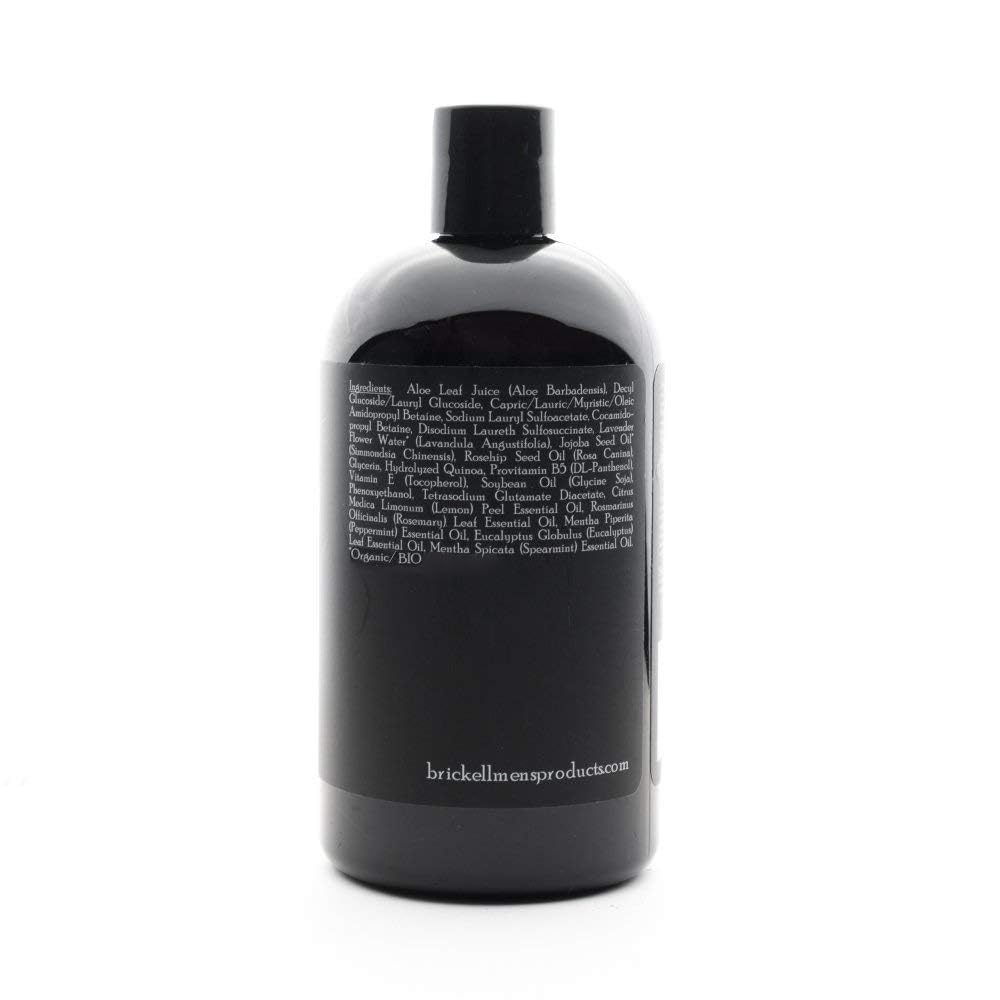 Brickell Men's Rapid Wash, 3 in 1 Body Wash Gel for Men, With Aloe, Vitamin E, and Jojoba Oil, 16 Ounce, Fresh Mint Scent Beauty & Personal Care Brickell Men's Products