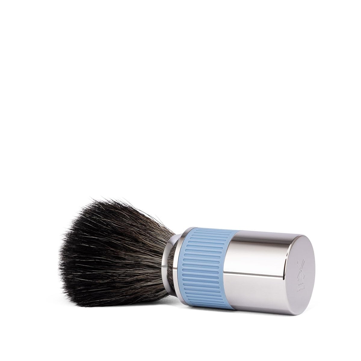 MÜHLE NEO shaving brush - Vegan Shave Brush for Shaving soaps and creams - sustainable eco-friendly and reusable - exfoliating shaving brush - chrome Beauty and Personal Care MÜHLE