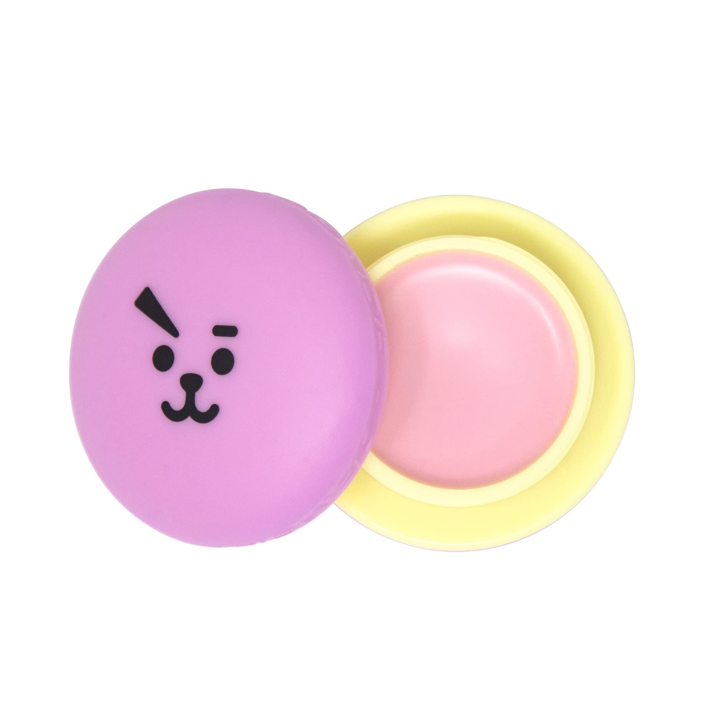 The Crème Shop BT21 COOKY Macaron Lip Balm - Rose Beauty and Personal Care The Crème Shop