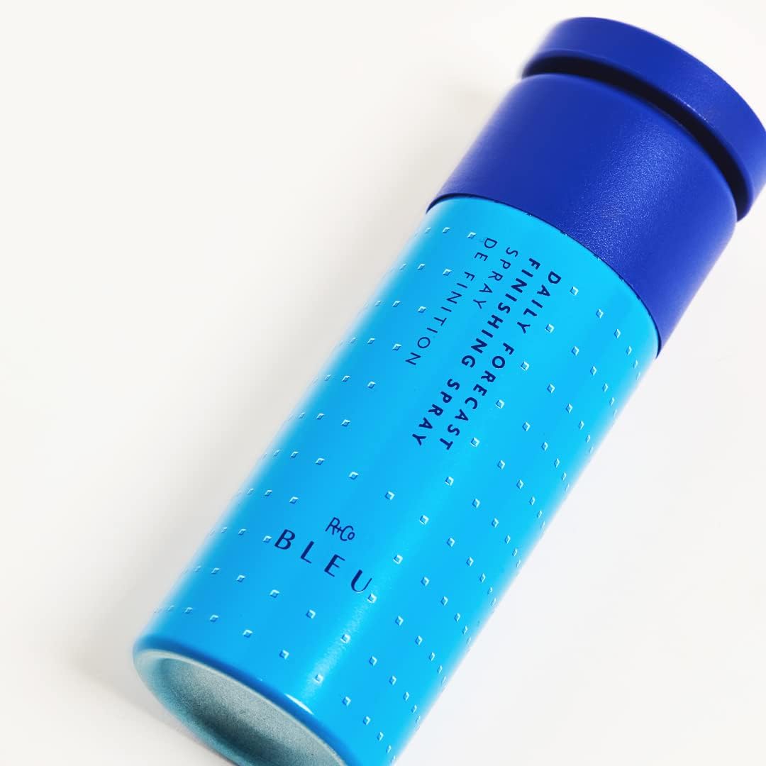 R+Co BLEU Daily Forecast Finishing Spray - Locks Style, Shields Against Humidity, Static, and Environmental Stress, Seals Cuticle with Vegan Silk Beauty & Personal Care R+Co