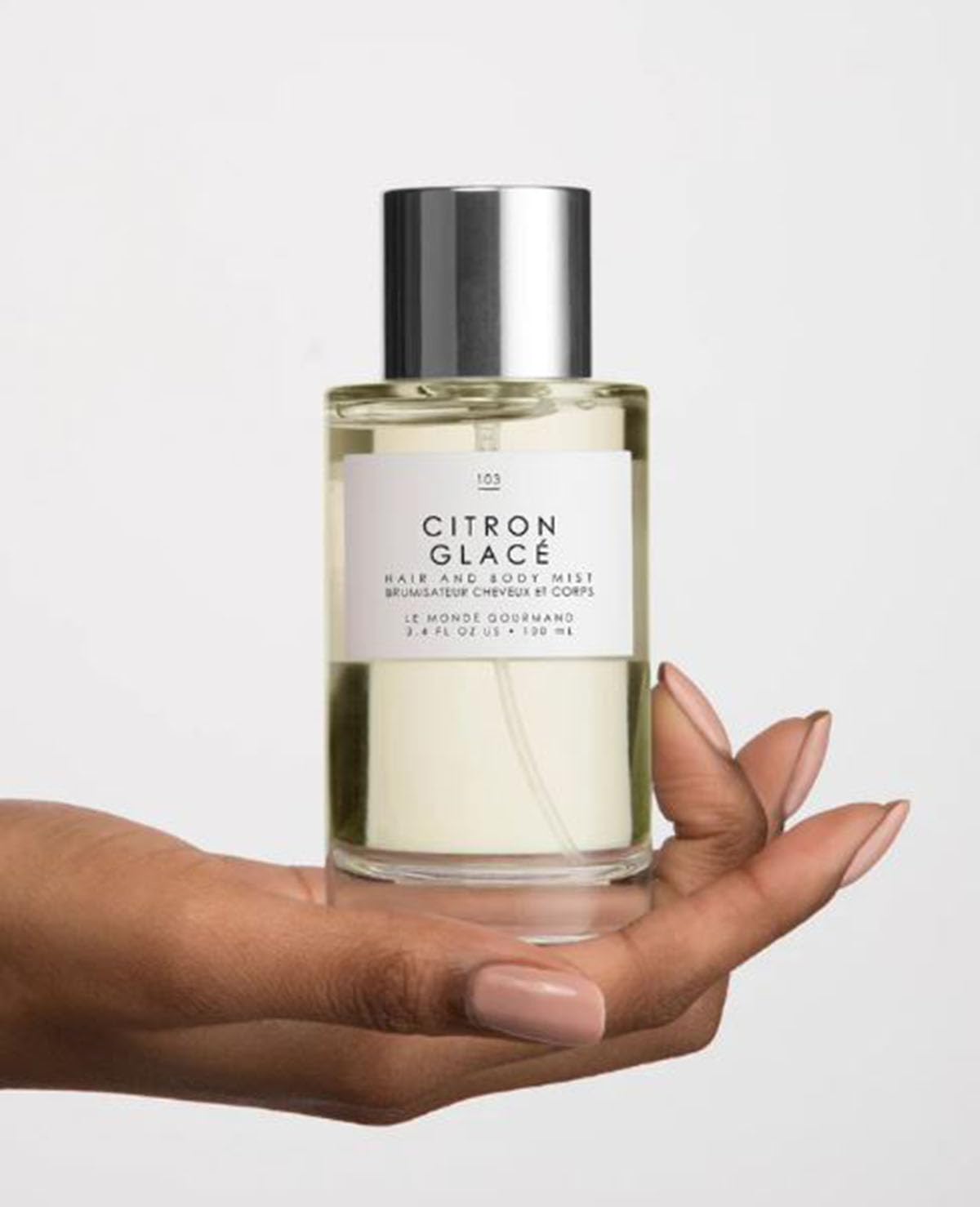 Gourmand Citron Glaze Hair + Body Mist 3.4 Fl.Oz! Blend Of Lemon, Jasmine, and Rock Sugar! Perfumed Hair & Body Mist For All Day Long-Lasting Beauty & Personal Care Gourmand