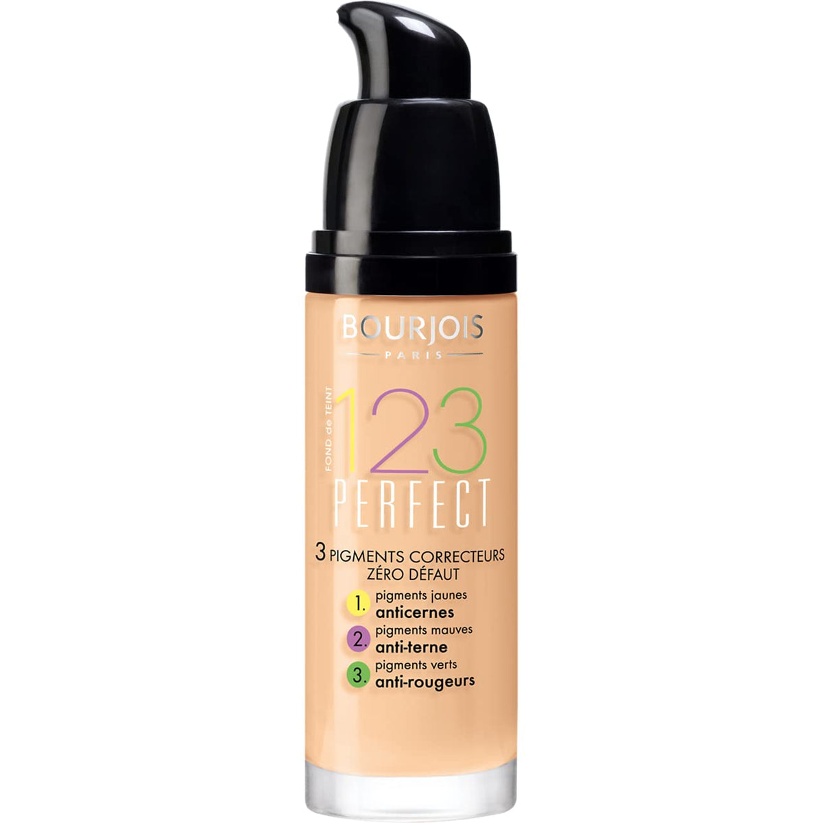 Bourjois Fond de Teint 123 Perfect Foundation for Women, # 54 Beige, 1 Ounce Beauty & Personal Care Bourjois