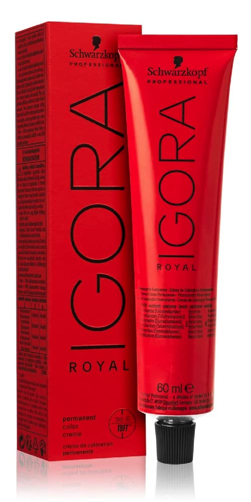 Schwarzkopf Igora Royal 4-0 Medium Brown Permanent Hair Color 2.1 fl. oz. (60 g) by Schwarzkopf Professional Beauty & Personal Care Schwarzkopf Professional