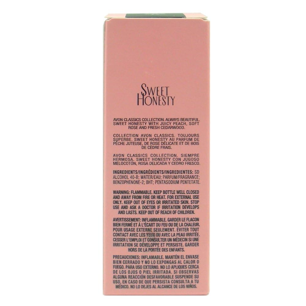 Avon Sweet Honesty Cologne 1.7 fl oz – Women’s Perfume with Lily of the Valley, Soft Rose & Cedarwood, Classic Floral Fragrance Gift Beauty & Personal Care AVON
