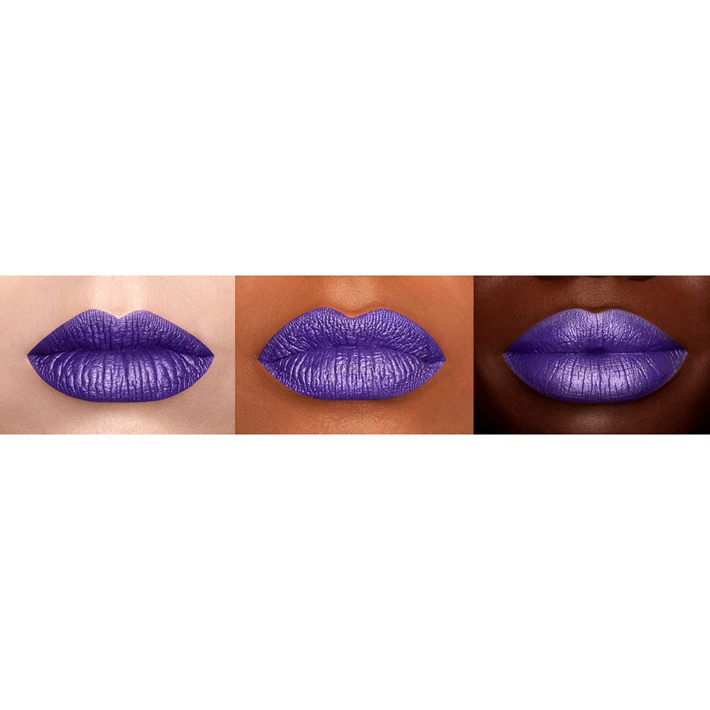NYX PROFESSIONAL MAKEUP Liquid Suede Metallic Matte Lipstick - Ego (Bright Purple) Beauty & Personal Care NYX PROFESSIONAL MAKEUP