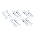 BinaryABC White Dog Bone Hair Clips Hairpins Barrette,Halloween Cosplay Party Accessories,10Pcs Beauty & Personal Care BinaryABC