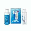 blowpro Faux Dry Shampoo & Conditioner 1.7oz Travel Kit, Remove Excess Oil & Condition Hair without Water! Precise Applicator "Pouf" Technology Beauty & Personal Care blowpro