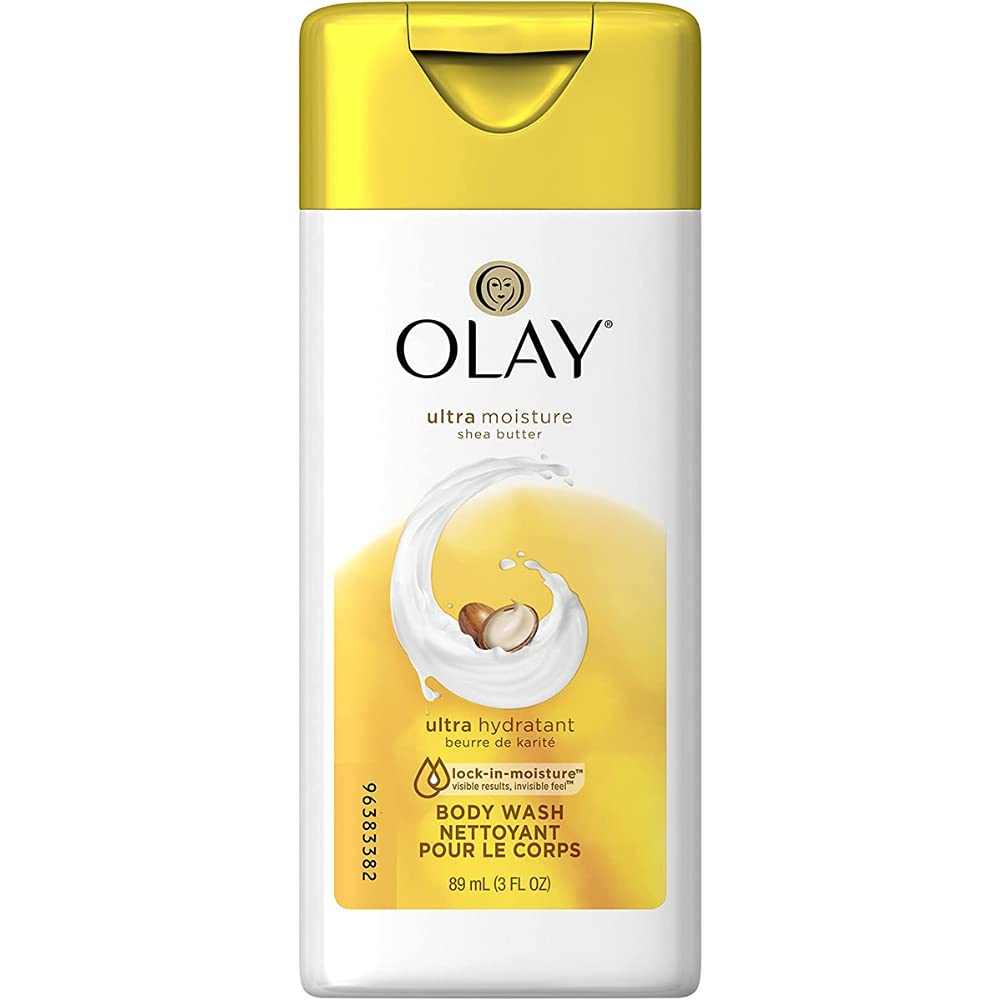 Olay Body Wash 3 Ounce Moisture Shea Butter (12 Pieces) (88ml) Beauty & Personal Care Olay