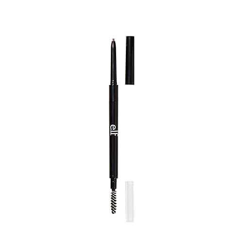 e.l.f. Ultra Precise Brow Pencil, Creamy, Micro-Slim, Precise, Defines, Creates Full, Natural-Looking Brows, Tames and Combs Brow Hair, Taupe, 0.0017 Beauty & Personal Care e.l.f.