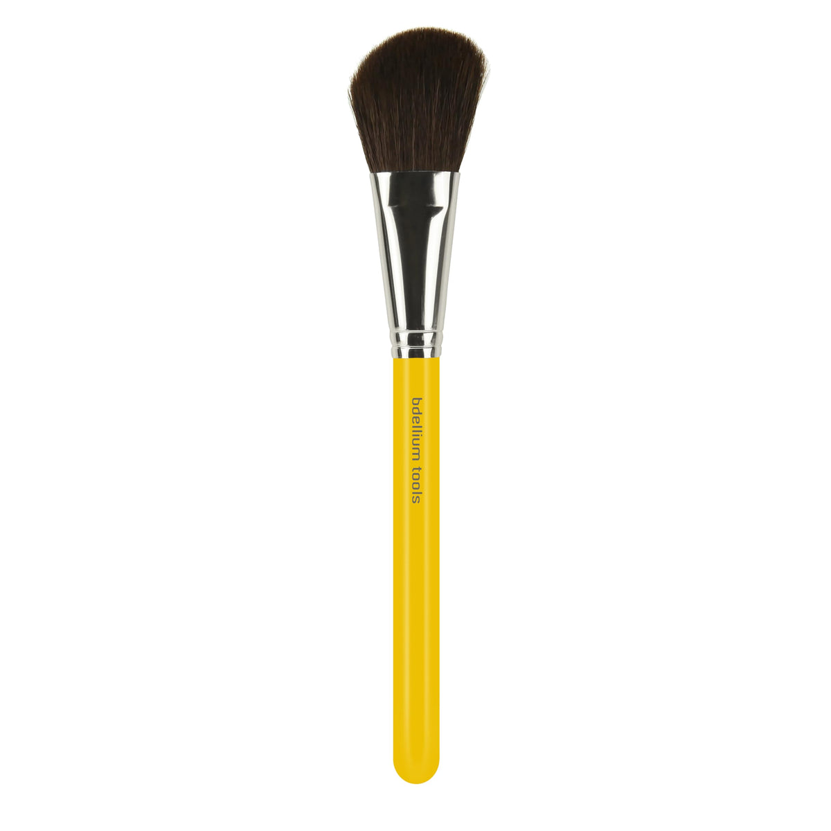 Bdellium Tools Professional Makeup Brush - Studio Series 962 Slanted Blusher - With Mix of Soft Synthetic & Natural Fibers, For Contour & Highlight