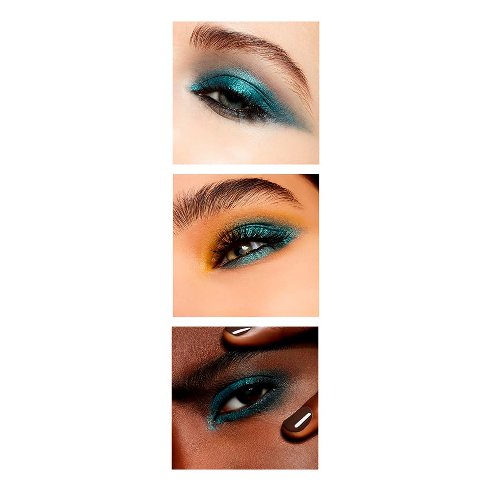 MAC Dazzleshadow Extreme Eyeshadow - EMERALD CUT (Electric Teal) - 0.05 oz / 1.5 g