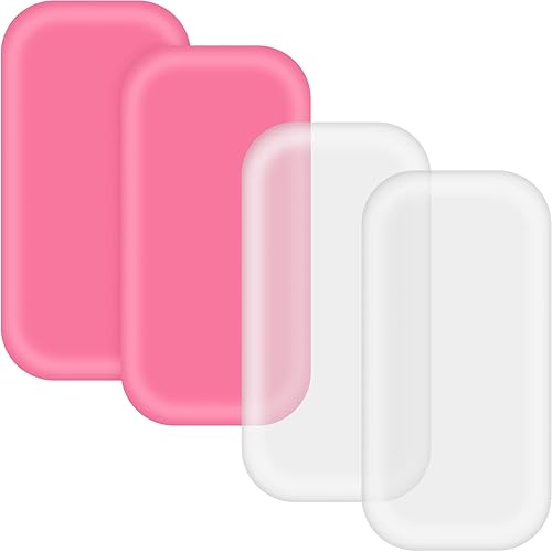 4 Pieces Silicone Lash Pad Rectangle Silicone Eyelash Extension Pad Loose False Lashes Holder Lash Grafting Gasket Pallet Reusable Silicone Pad Beauty & Personal Care Rolybag