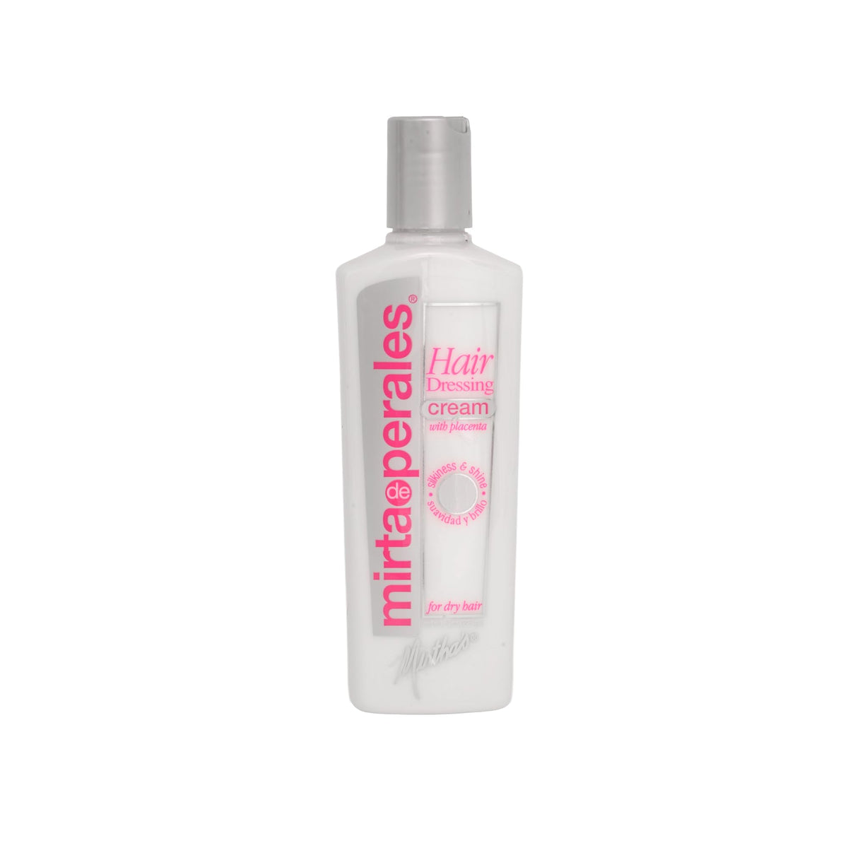 Mirta De Perales Cream Hairdressing with Placenta for Dry, Dull & Frizz-Prone Hair | Daily Styling Cream with Soy Placenta Extract & Mineral Oil | Beauty & Personal Care Mirta De Perales