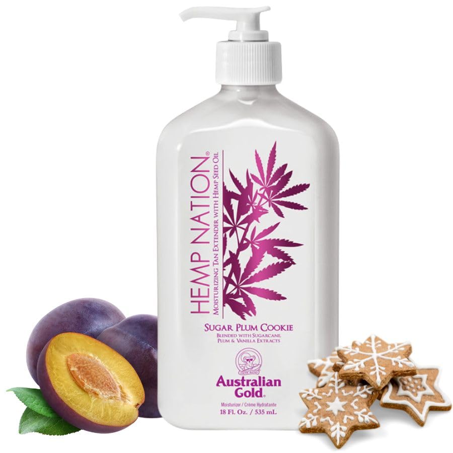 AG Hemp Nation Sugar Plum Cookie Lotion, 18 oz Beauty & Personal Care Australian Gold
