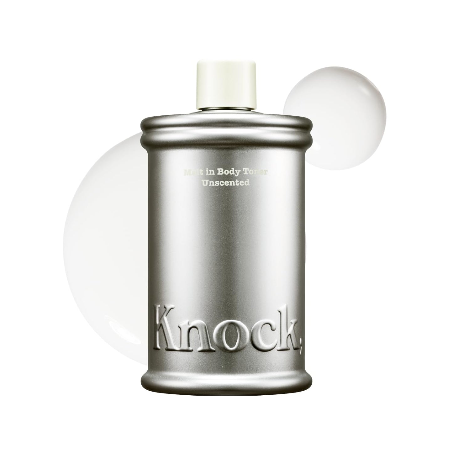 Knock Melt-In Body Toner Unscented, Double Ceramide Lightweight Milky Body Moisturizer, Soft & Plump Hydrated Skin, Barrier-Friendly Formula, 10.14 fl Beauty and Personal Care Knock Default Title