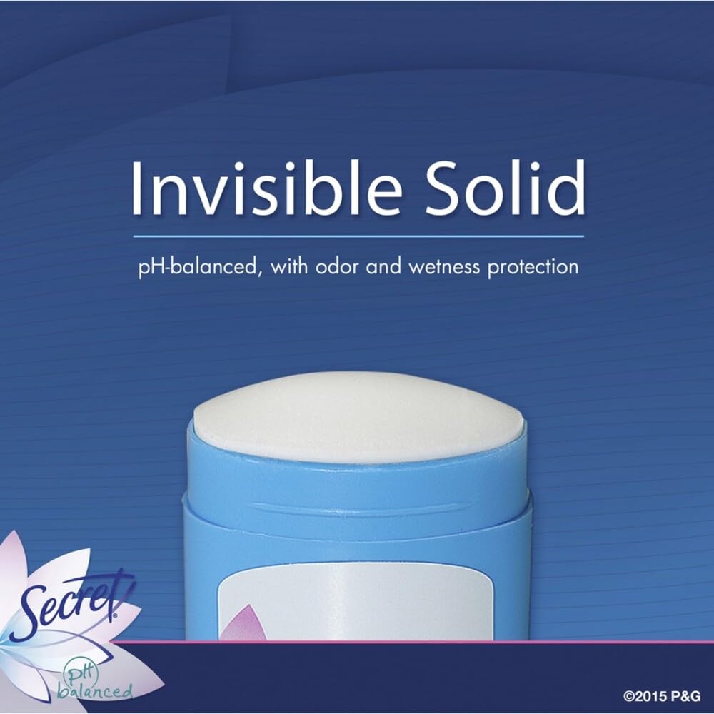 SECRET Powder Fresh Invisible Solid Deodorant Travel Size, 0.5 Oz (Pack of 2) Beauty and Personal Care Procter & Gamble