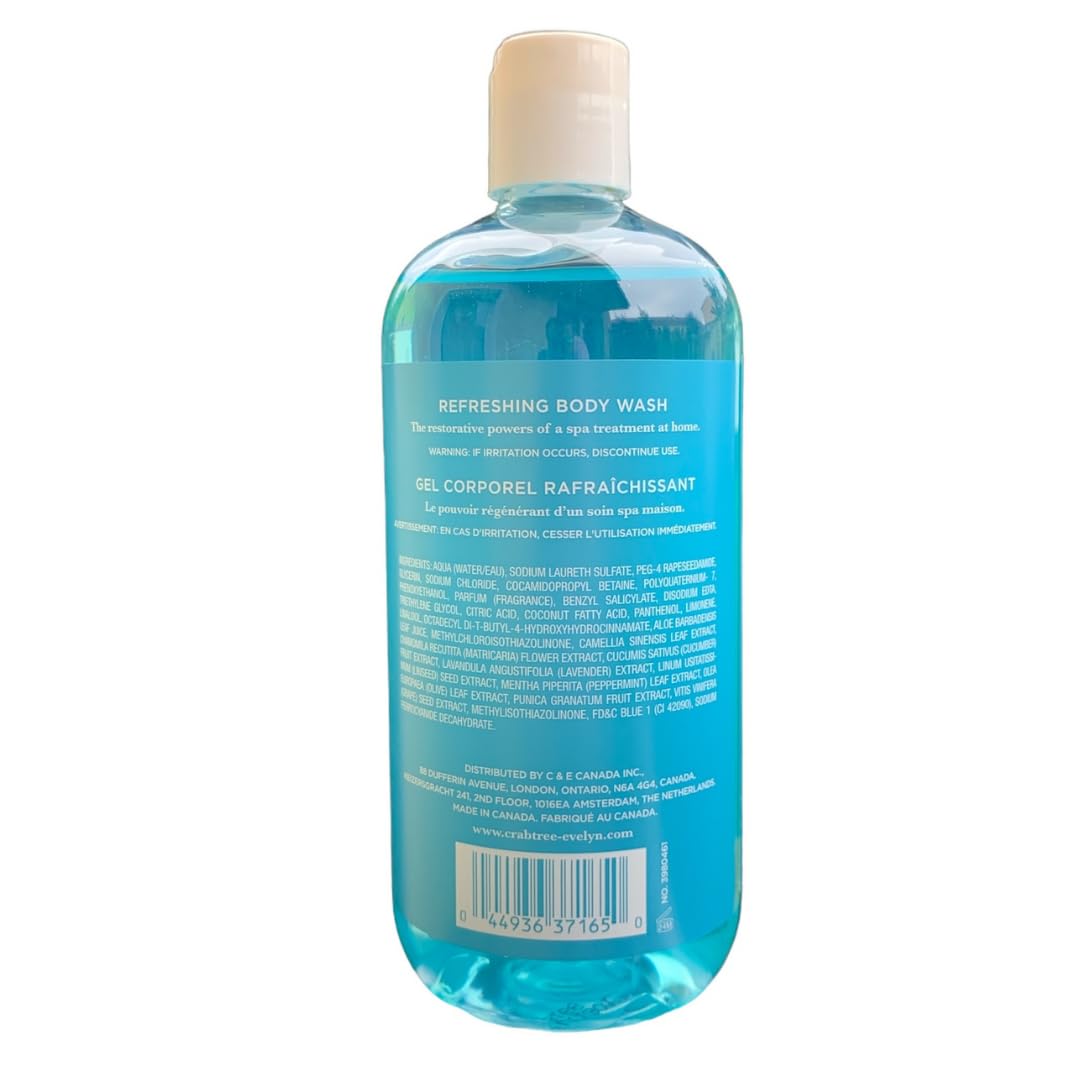 Crabtree & Evelyn La Source Refreshing Body Wash 16.9oz/500ml Beauty & Personal Care Crabtree & Evelyn
