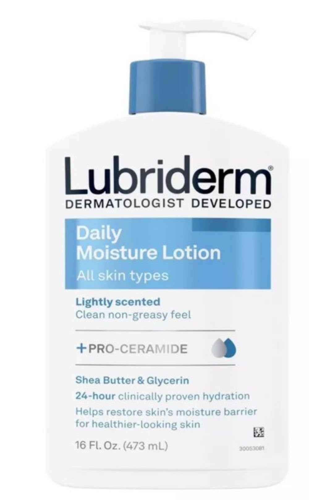 Lubriderm Daily Moisture Lotion 16 fl oz (Pack of 10) Beauty & Personal Care Lubriderm