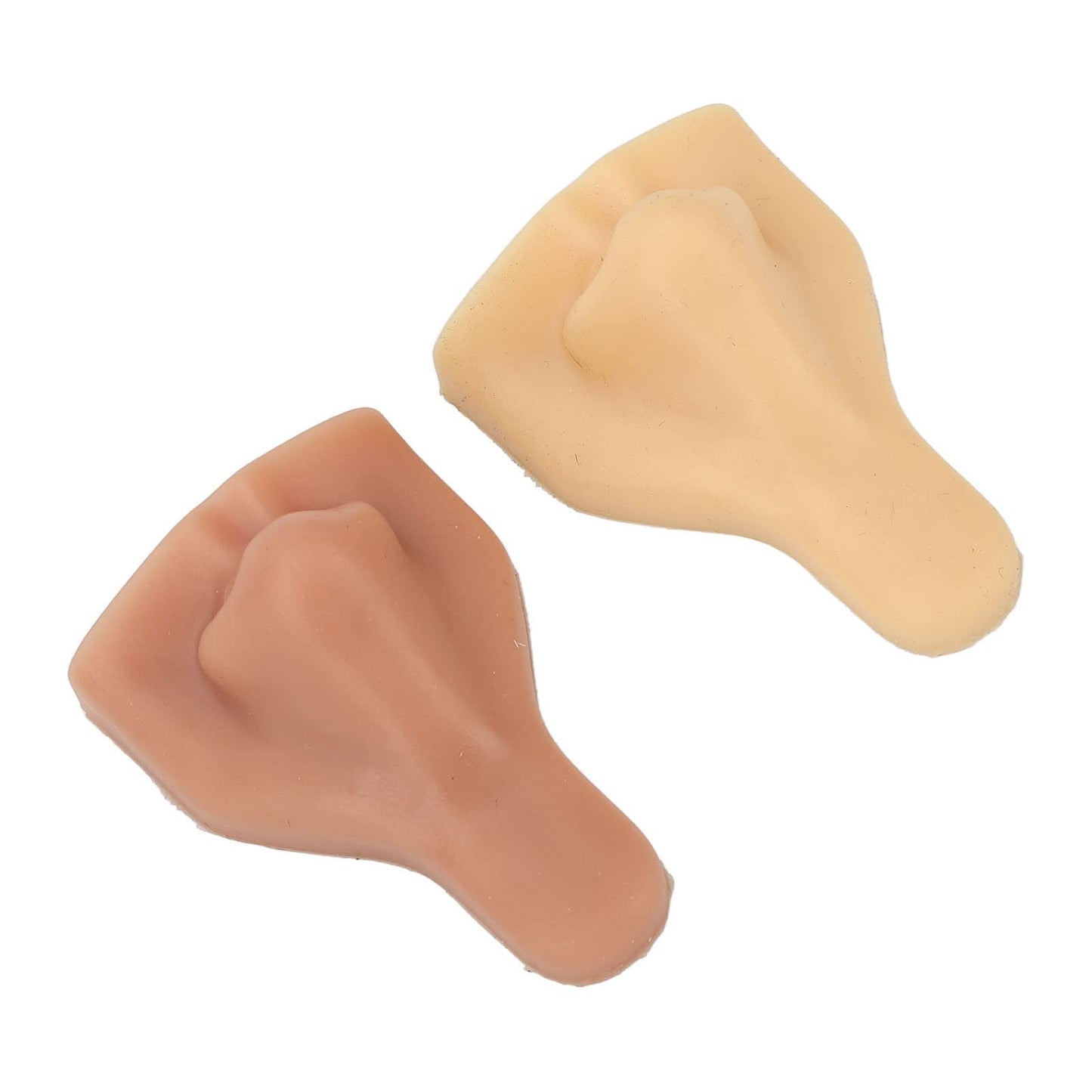 2pcs 3D Nose Model, Soft Silicone Nose Model, Flexible Model Body Part Displays High Simulation Nose Model Body Part Displays for Piercing Practice Beauty and Personal Care Luqeeg