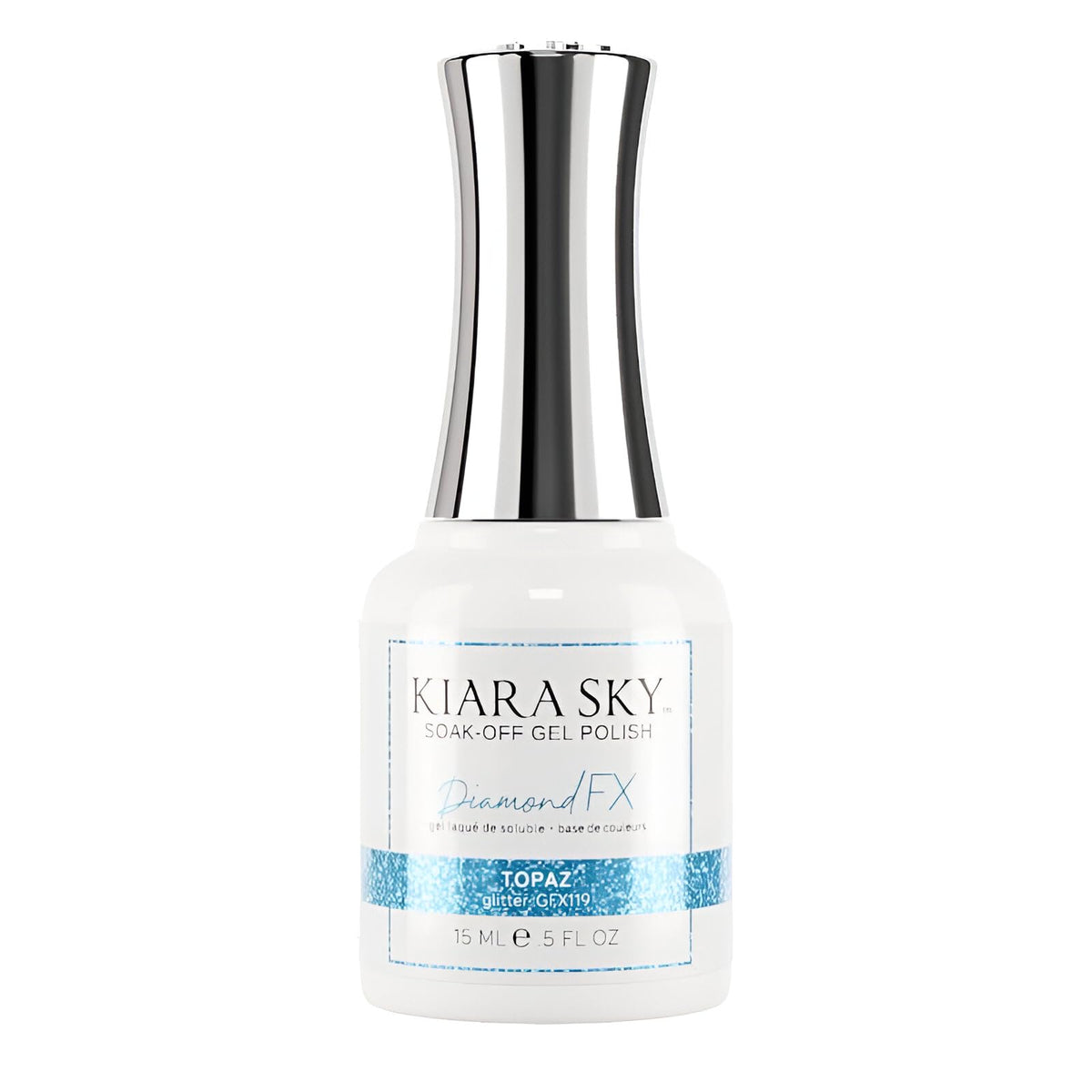 KIARA SKY Diamond FX Reflective Gel Polish (Topaz)