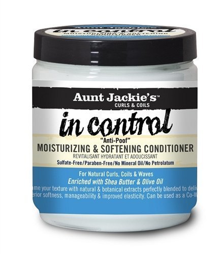 Aunt Jackie's in control 9oz - Anti-Poof Moisturizing & Softening Conditioner Beauty & Personal Care Aunt Jackie's