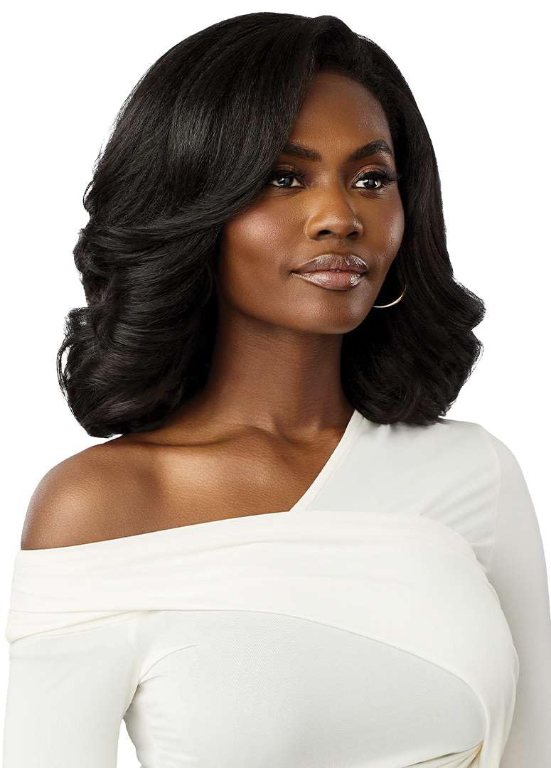 Outre Quick Weave Synthetic Half Wig - Sonata (DARK BROWN 2)