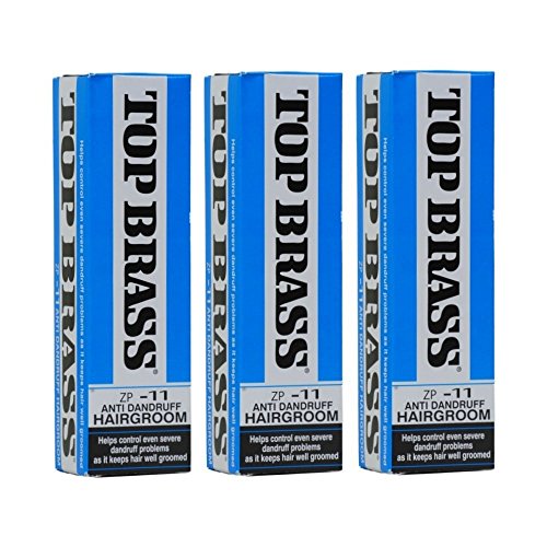 Top Brass Anti Dandruff Hair Cream for Men & Women - Hair Cream for Styling Infused with Beeswax & Candelilla - Relieves Scalp Dryness, Dandruff Beauty & Personal Care Top Brass