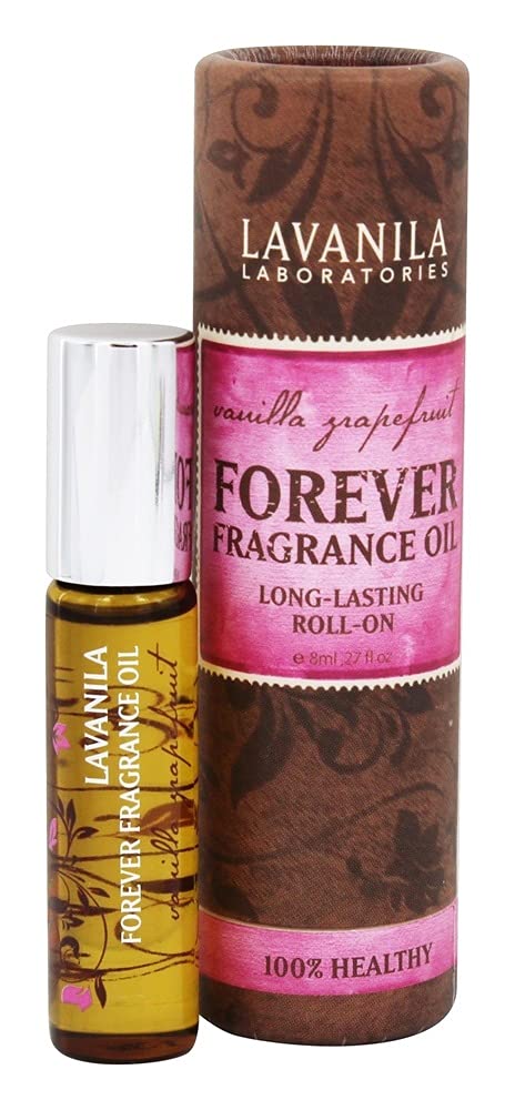 Lavanila Forever Fragrance Oil - Vanilla Grapefruit Roll-On (mini) for Women 0.27 oz Beauty & Personal Care Lavanila