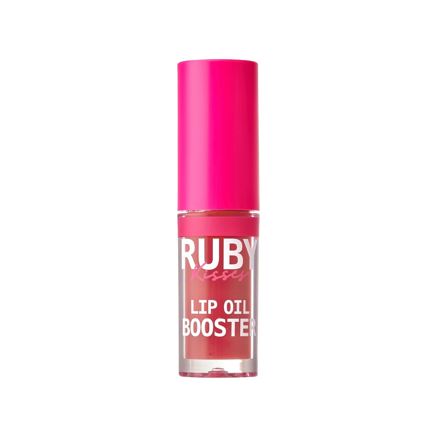Ruby Kisses Lip Oil Booster, Hydrating Lip Gloss with Nourishing Natural Oil Blend, Jumbo Wand for Easy Application, Non-Sticky Formula (Rosewood) Beauty & Personal Care Ruby Kisses