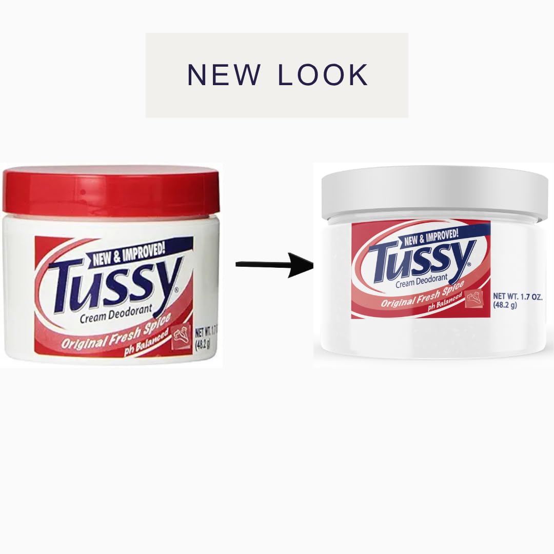 Tussy Deodorant Cream, 1.7 Ounce (Pack of 6) Beauty and Personal Care Tussy