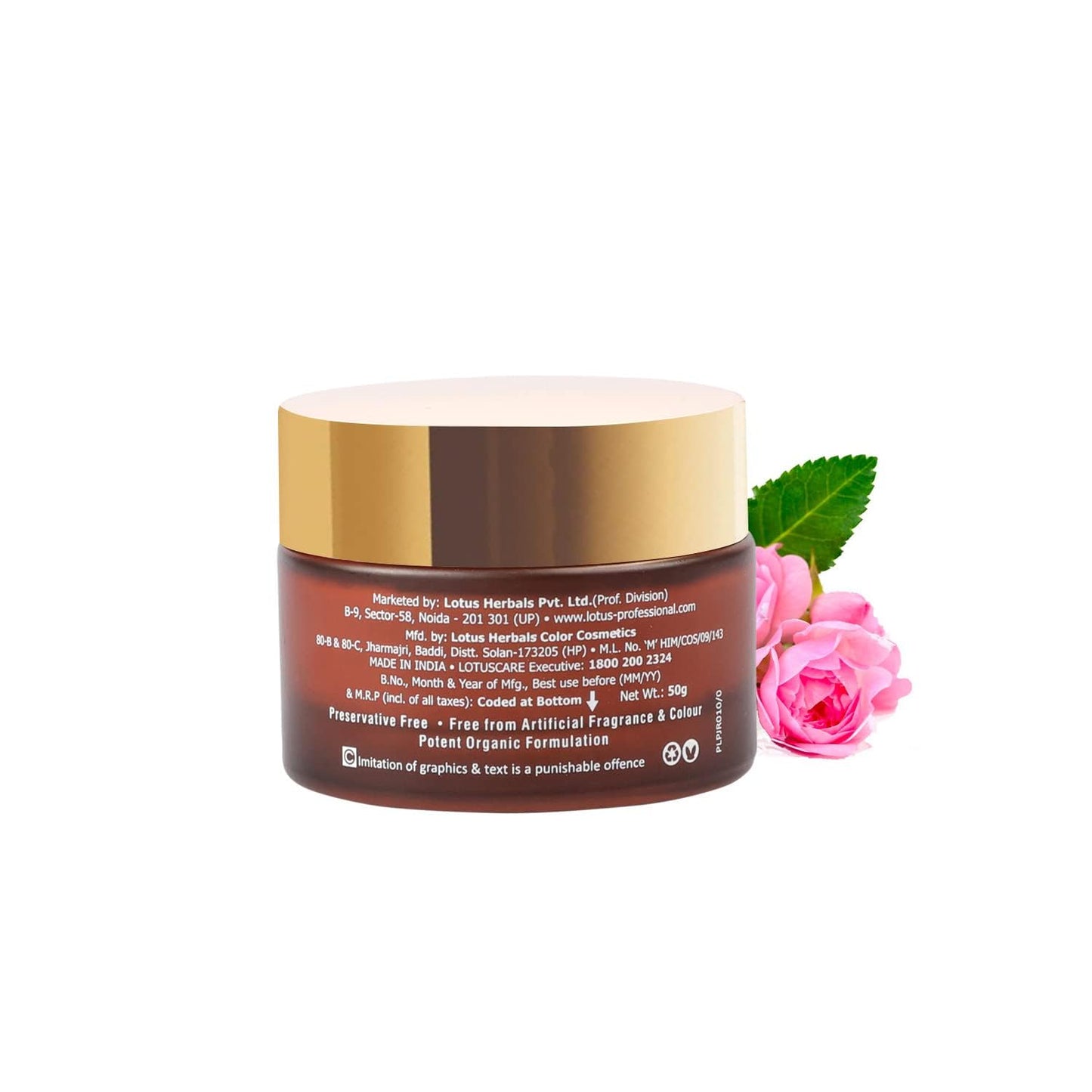 Lotus Professional Dermo Spa Bulgarian Rose Skin Radiance Creme with SPF20, 50g Beauty & Personal Care Lotus Professional