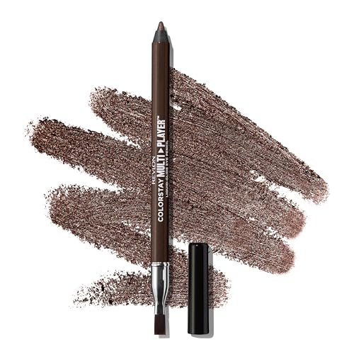 REVLON ColorStay Multiplayer Liquid-Glide Eye Pencil, Multi-Use Makeup With Blending Brush, Blends Then Sets, Creamy Texture, Waterproof… Beauty & Personal Care REVLON