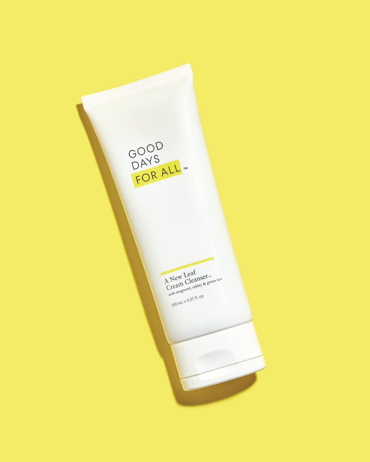 Good Days For All A New Leaf Cream Cleanser, Helps Reduce Face Redness & Infuse Moisture, with Celery & Green Tea, 5.07 fl. Oz Beauty & Personal Care Good Days For All