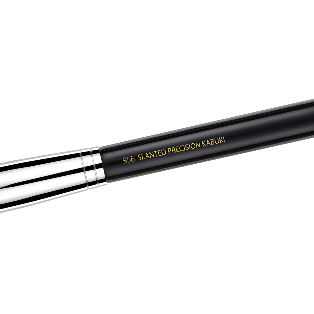 Bdellium Tools Professional Makeup Brush - Maestro Series 956 Slanted Precision Kabuki - With Soft Synthetic Fibers, For Perfect Complexion (Black