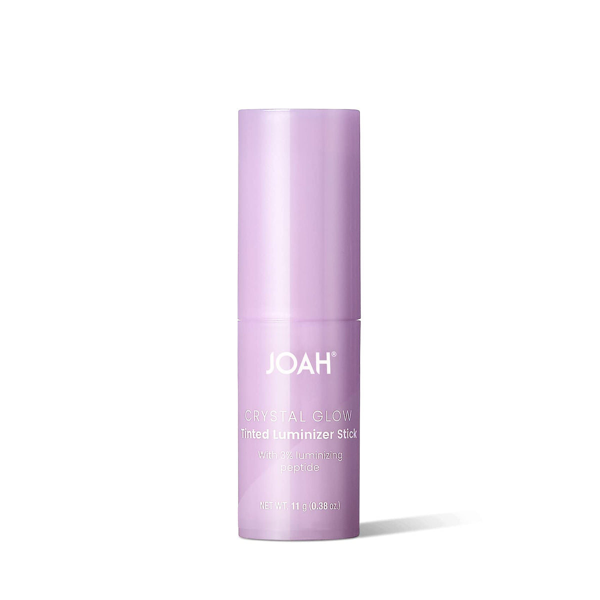 JOAH Crystal Glow Tinted Luminizer Stick, Multitasking Korean Makeup Highlighter and Bronzer Stick, Customizable Formula for a Natural Glow, Peptide