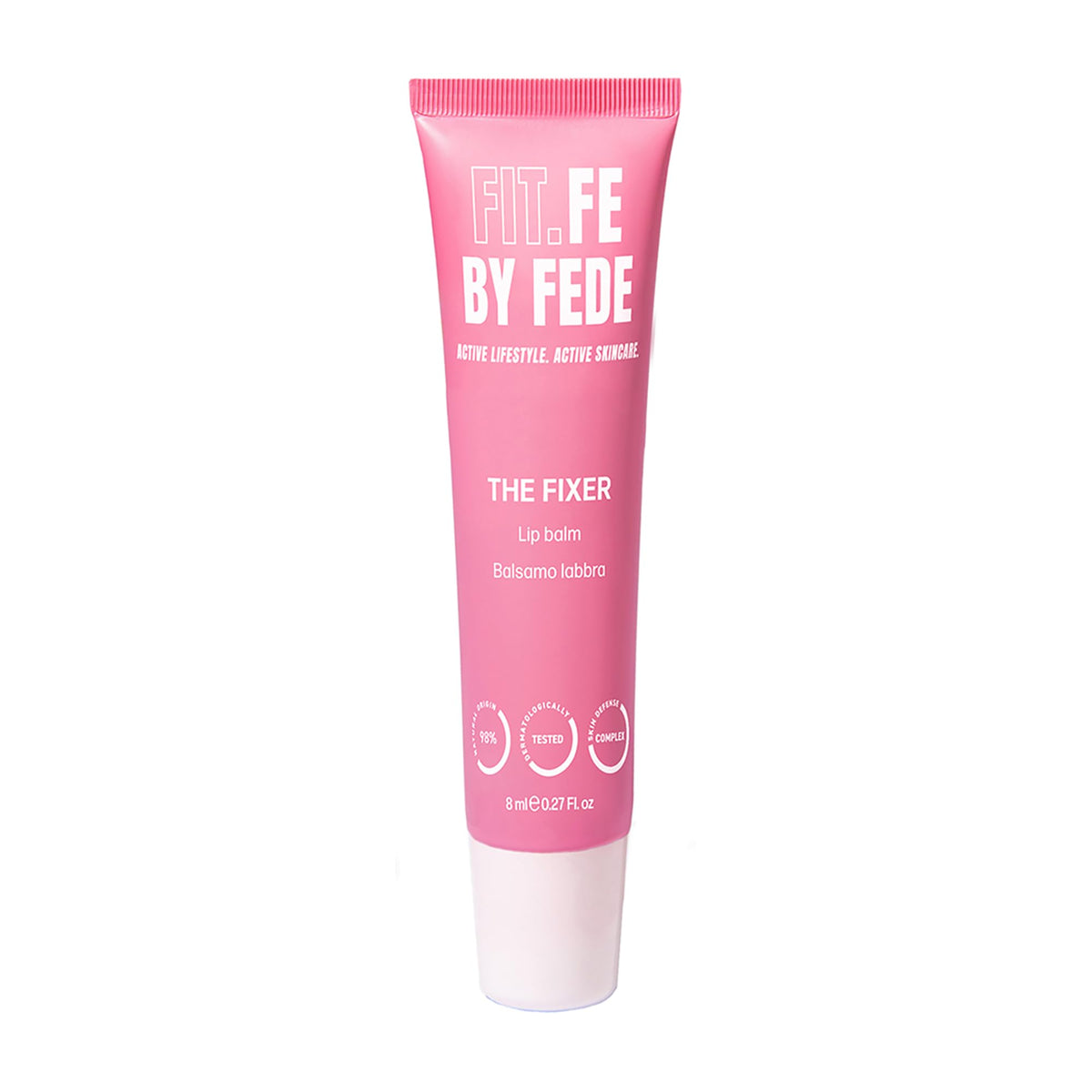 Fit.Fe By Fede The Fixer Lip Balm - Hydrating Lip Balm - Contains Nourishing Shea Butter and Coconut Oil - Protects with Vitamin E - 0.27 oz. Beauty and Personal Care Fit.Fe By Fede