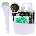 Gift Set for Her - 8 Pc Spa Gift Baskets for Women, Eucalyptus Spearmint Scented Heel Shoe Spa Basket, Luxury Bath Set, Relaxation Spa Gift by Draizee Beauty & Personal Care Draizee