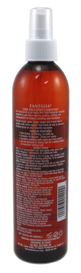 Fantasia Spritz Liquid Mousse 12 Ounce Bonus Pump (Firm) (354ml) (6 Pack) Beauty & Personal Care Fantasia