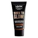 NYX PROFESSIONAL MAKEUP Born To Glow Naturally Radiant Foundation, Medium Coverage - Deep Rich Beauty & Personal Care NYX PROFESSIONAL MAKEUP