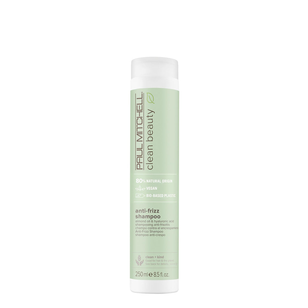 Paul Mitchell Clean Beauty Anti-Frizz Shampoo, Smoothes Hair, Calms Frizz, For Textured, Frizz-Prone Hair, 8.5 fl. oz. Beauty & Personal Care Paul Mitchell