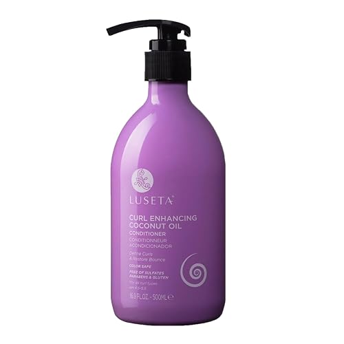 Luseta Curl Enhancing Conditioner, Reduce Frizz and Define Curls, Deep Treatment for All Curl Types, infused with Coconut Oil, 16.9 Oz Beauty & Personal Care L LUSETA