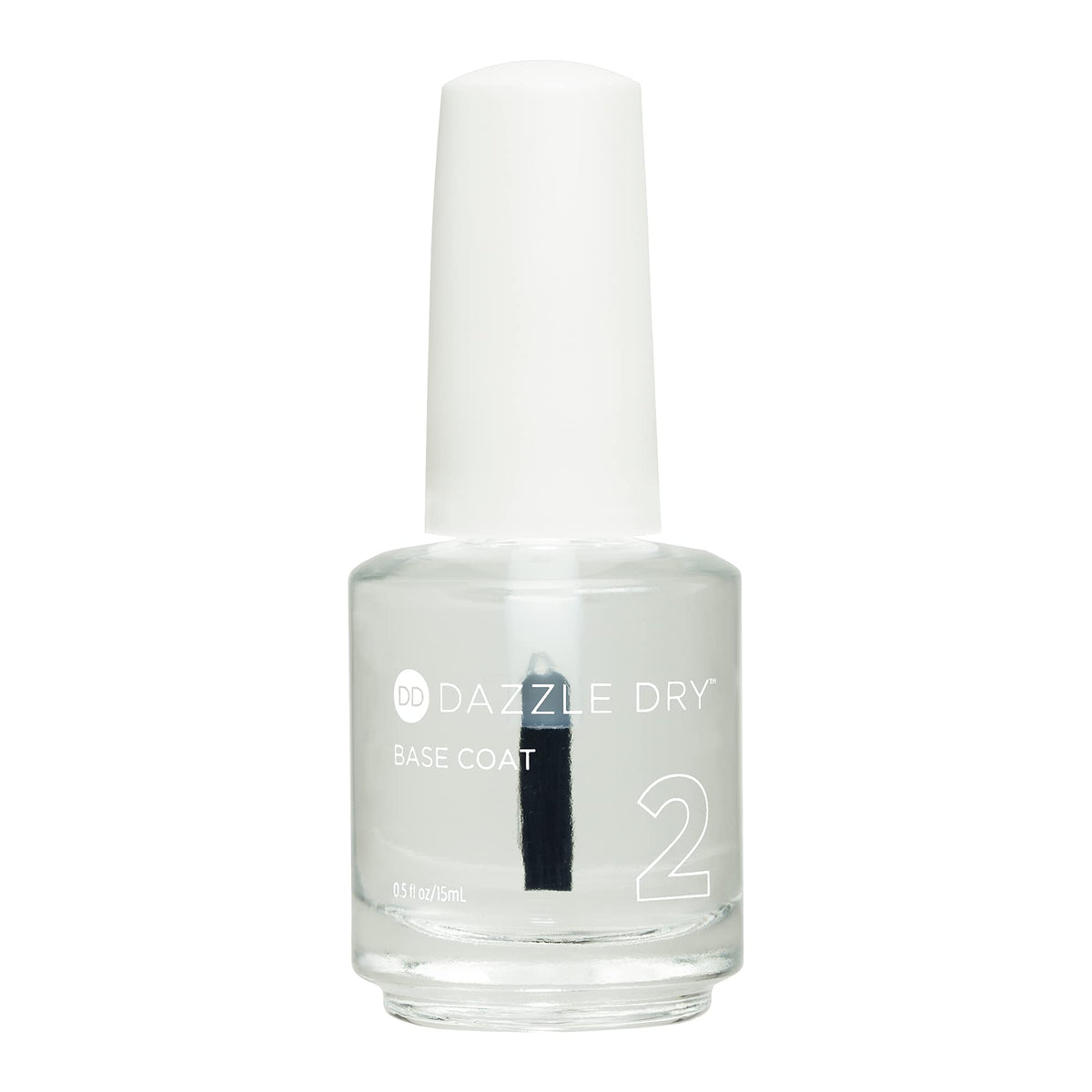Dazzle Dry Base Coat - Step 2 – A Fast-Drying clear coat - Long-Lasting Nail Polish Base Coat for Non-Toxic Manicures (0.5 fl oz) Beauty & Personal Care Dazzle Dry