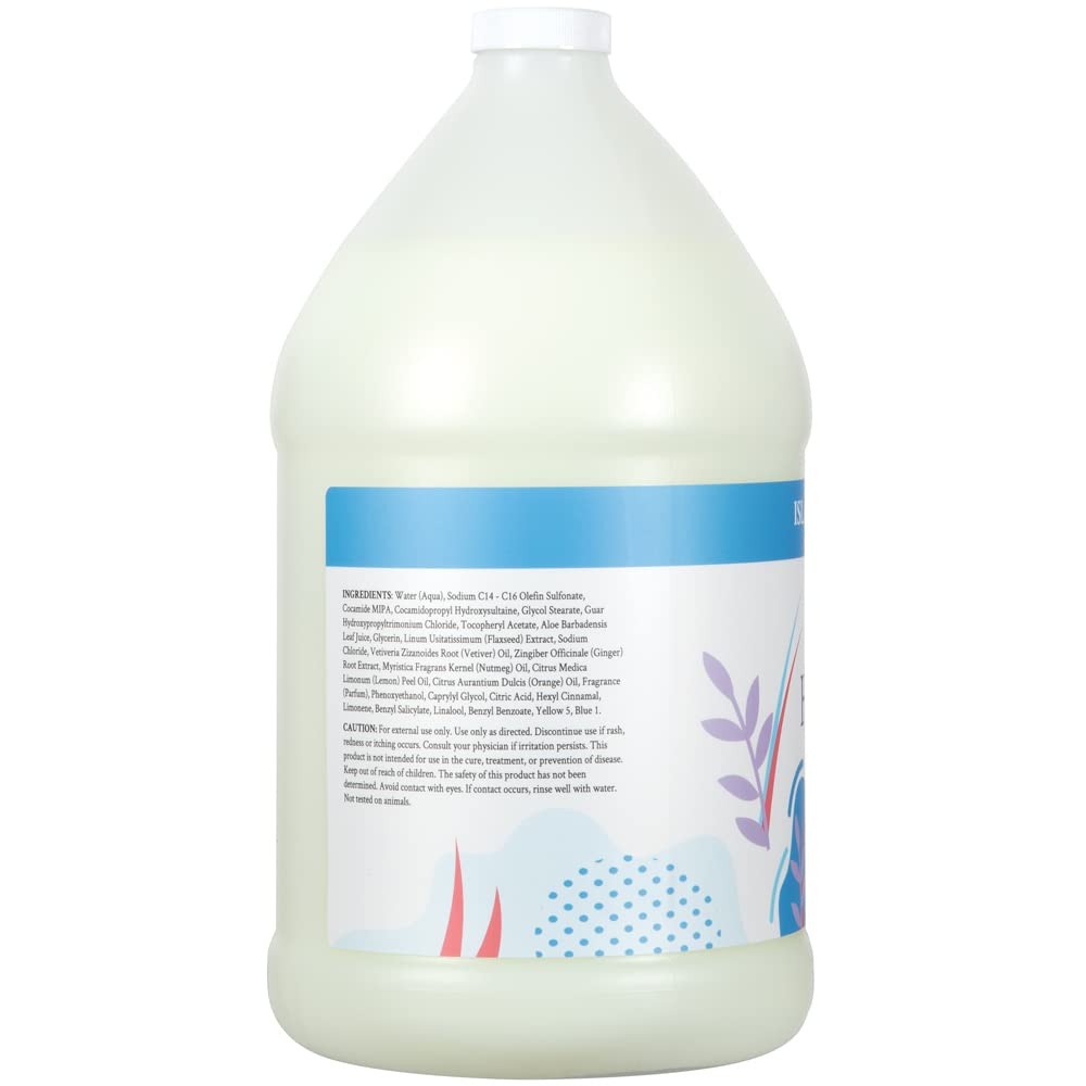 Ginger Lily Farms Botanicals All-Purpose Liquid Hand Soap Refill, Island Tranquility, 100% Vegan & Cruelty-Free, Green Tea Lemongrass Scent, 1 Gallon Beauty & Personal Care Ginger Lily Farms