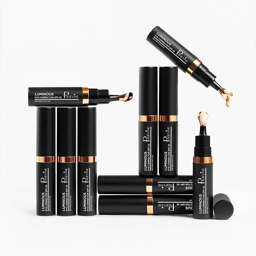 Absolutely Beautiful Under Eye Concealer - Brightens in Seconds, Crease-Proof & Lightweight, Half Pump for Both Eyes?10ml/0.34oz, Under Eye Coverage Beauty & Personal Care iACen