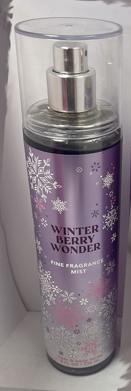 Bath & Body Works Winter Berry Wonder Fine Fragrance Mist, 8 Fl Oz Beauty & Personal Care Bath & Body Works