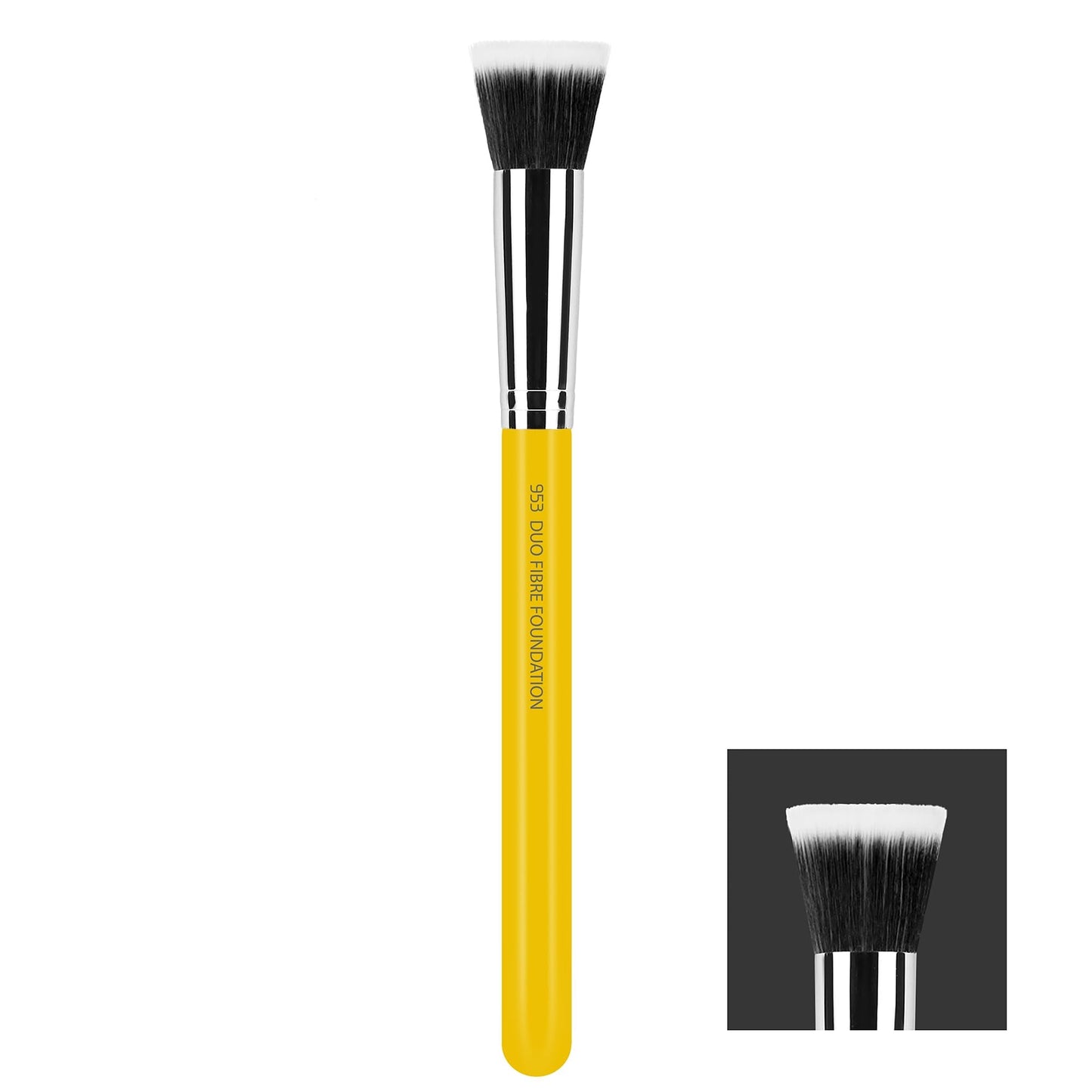 Bdellium Tools Professional Makeup Brush - Studio Series 953 Duo Fiber Foundation - With Soft Synthetic Fibers, For Precise Application of Foundation Beauty & Personal Care BDELLIUM TOOLS