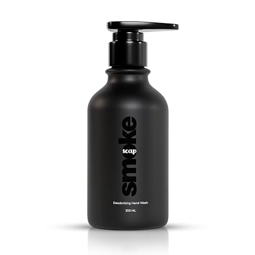 SMOKE SOAP Liquid Hand Soap Odor Neutralizing, Fragrance Free, Natural Soy-based Formula, Free of Sulfates, Parabens Free (300ml) Beauty & Personal Care SMOKE SOAP