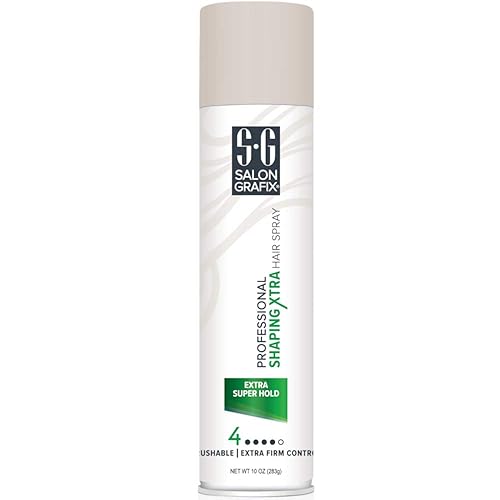Salon Grafix Profession Shaping Hairspray, Extra Super Hold 9, 10 Oz Beauty & Personal Care Salon Grafix