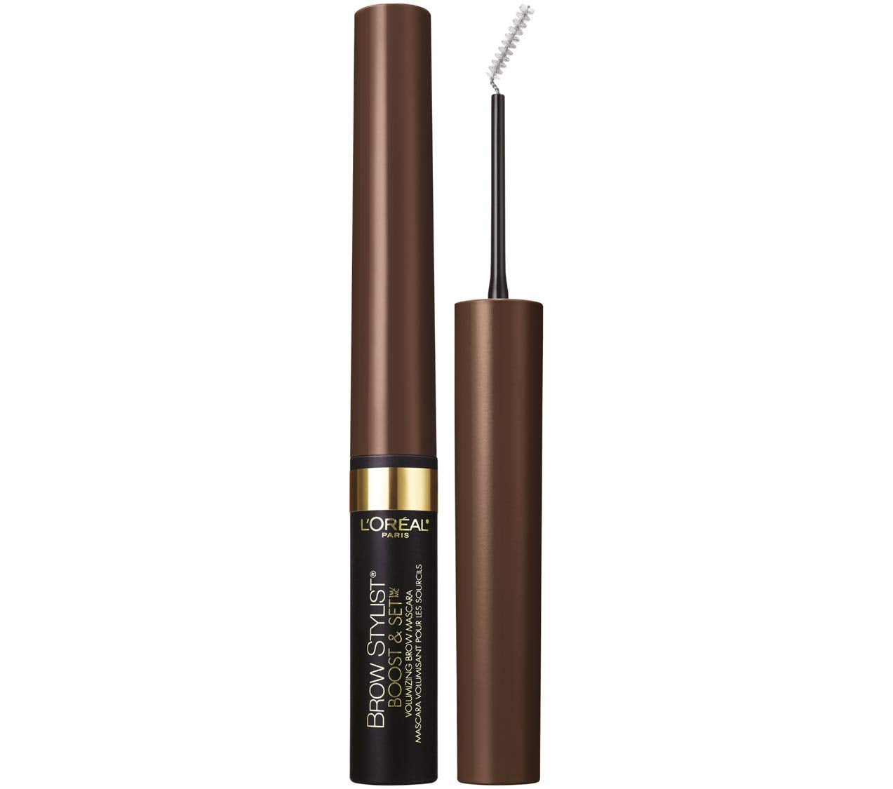L’Oréal Paris Cosmetics Brow Stylist Boost and Set Brow Mascara, Dark Brunette, 0.1 Fluid Ounce Beauty & Personal Care L'Oreal Paris
